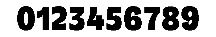 Grasso Heavy Condensed Font OTHER CHARS
