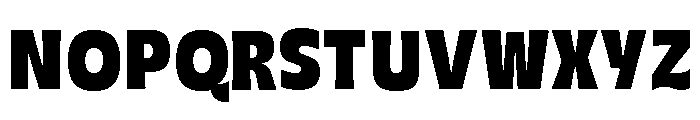 Grasso Heavy Condensed Font UPPERCASE