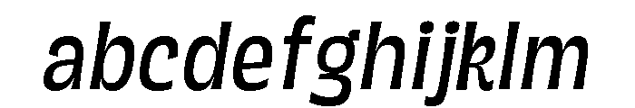 Grasso Light Condensed Ita FONT