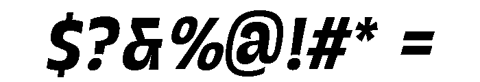 Grasso Medium Condensed Ita Font OTHER CHARS