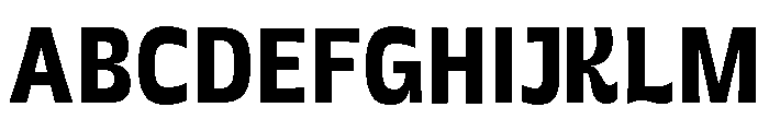 Grasso Medium Condensed Font UPPERCASE