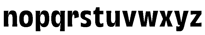 Grasso Medium Condensed Font LOWERCASE