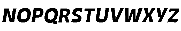 Grasso Medium Ita Font UPPERCASE