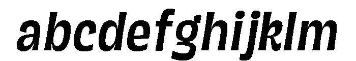 Grasso Regular Condensed Ita FONT