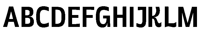 Grasso Regular Condensed Font UPPERCASE