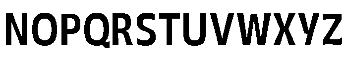 Grasso Regular Condensed Font UPPERCASE