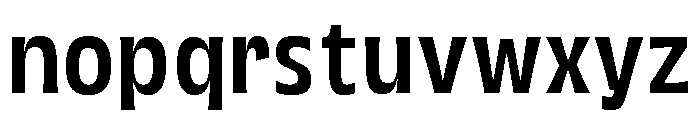 Grasso Regular Condensed Font LOWERCASE