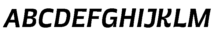 Grasso Regular Ita Font UPPERCASE