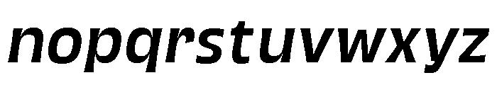 Grasso Regular Ita Font LOWERCASE