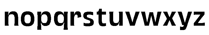 Grasso Regular Font LOWERCASE