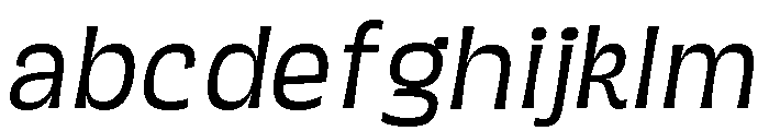 Grasso Thin Ita FONT