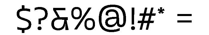 Grasso Thin Font OTHER CHARS