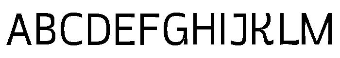 Grasso Thin Font UPPERCASE
