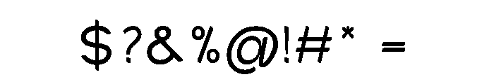 Gratav Font OTHER CHARS