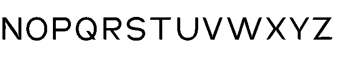 Gratav Font UPPERCASE