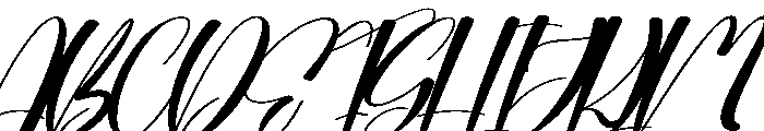 Grated Font UPPERCASE