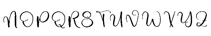 Grateful Easter Font UPPERCASE