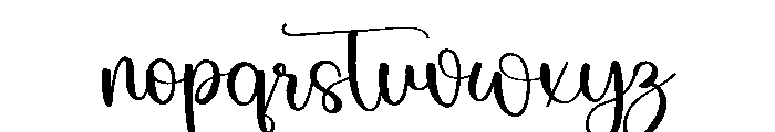 Grateful Easter Font LOWERCASE