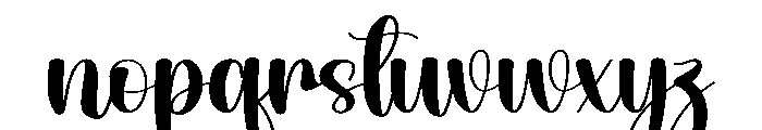 Gratefully Font LOWERCASE