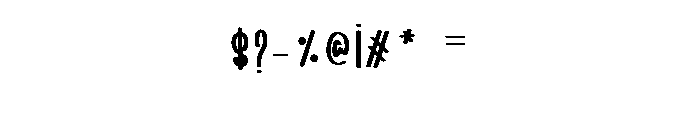 Gratifikasia Font OTHER CHARS