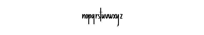 Gratifikasia Font LOWERCASE