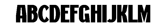 Gratlor Font UPPERCASE