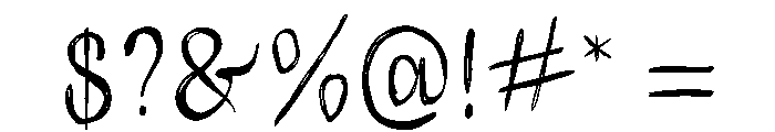 Grave Echo Font OTHER CHARS
