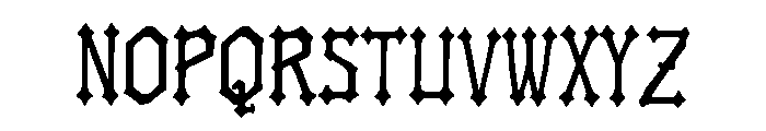 Grave Herald Font UPPERCASE