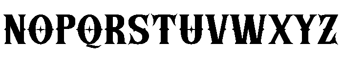 Grave Night Font LOWERCASE