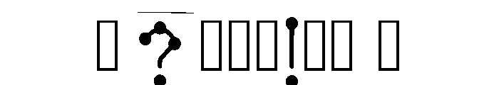 Grave Regular Font OTHER CHARS