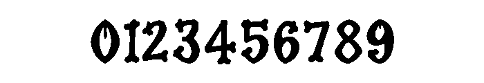 Gravebloom Font OTHER CHARS