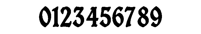 Graveborn Font OTHER CHARS