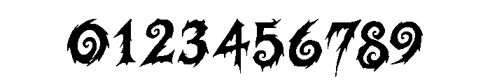 Graveglow Font OTHER CHARS