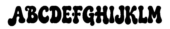 Gravello Font UPPERCASE
