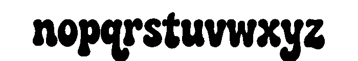 Gravello Font LOWERCASE