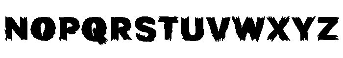 Graveshred Font UPPERCASE