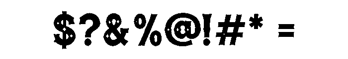 Gravethorn Font OTHER CHARS