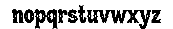 Gravethorn Font LOWERCASE