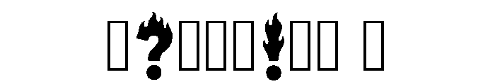 Graveyard Regular Font OTHER CHARS