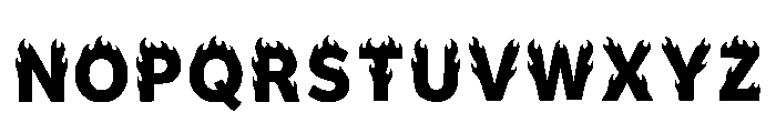 Graveyard Regular Font UPPERCASE