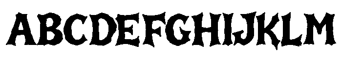 Gravik Regular Font UPPERCASE