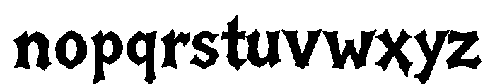 Gravik Regular Font LOWERCASE