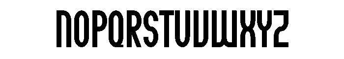 Graviked Font UPPERCASE