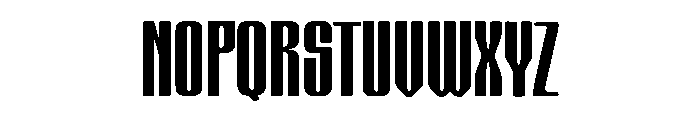 Gravikon Font UPPERCASE