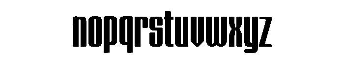 Gravikon Font LOWERCASE
