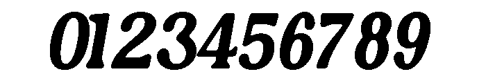 Graville Regular Font OTHER CHARS