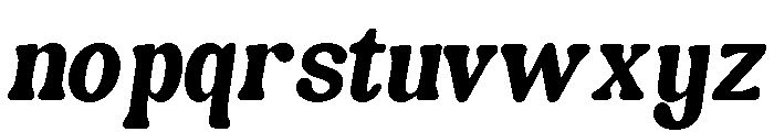 Graville Regular Font LOWERCASE