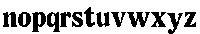 Gravina Font LOWERCASE