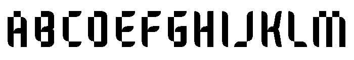 Gravion Regular Font UPPERCASE