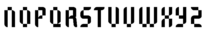 Gravion Regular Font LOWERCASE
